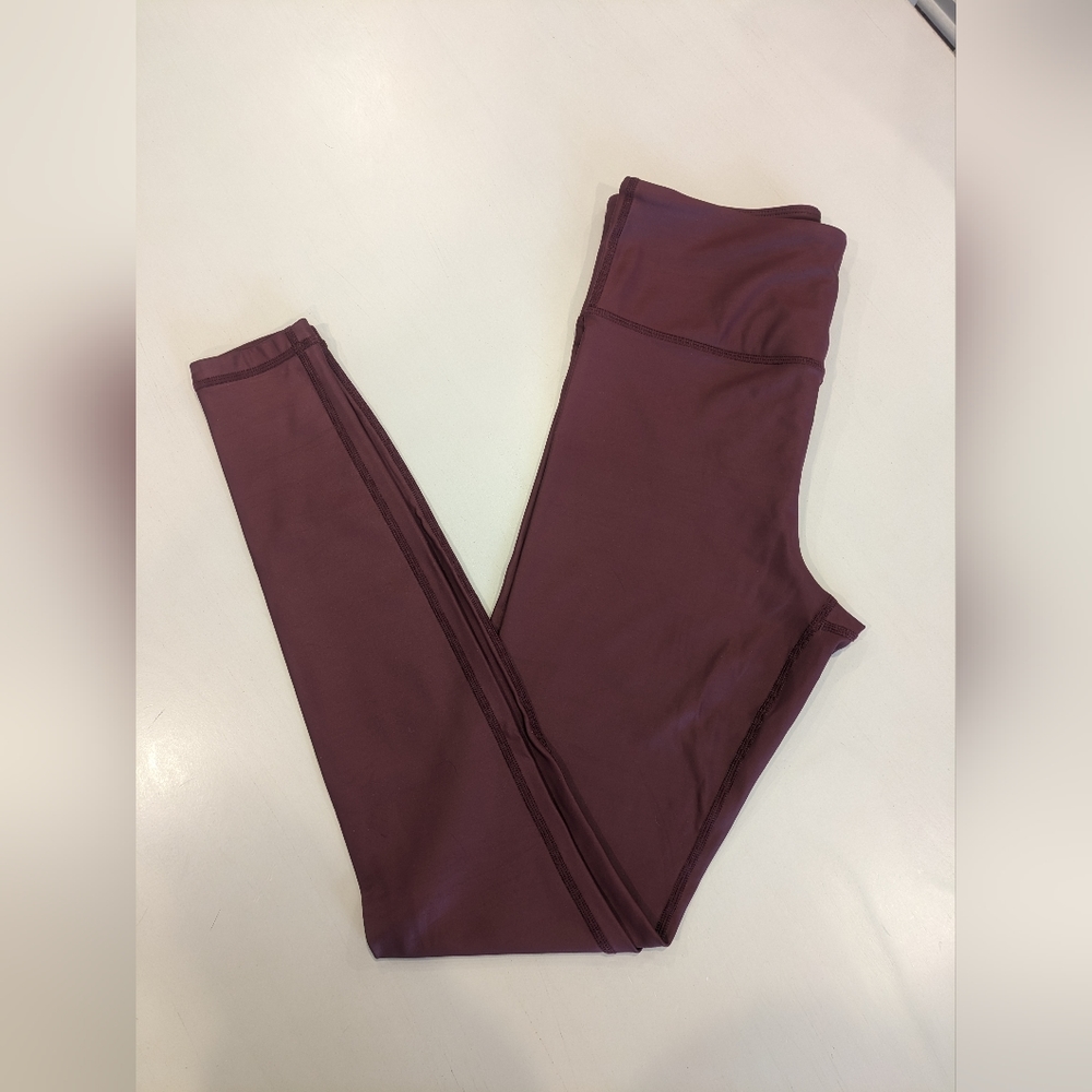Pink Metallic Leggings from ZYIA